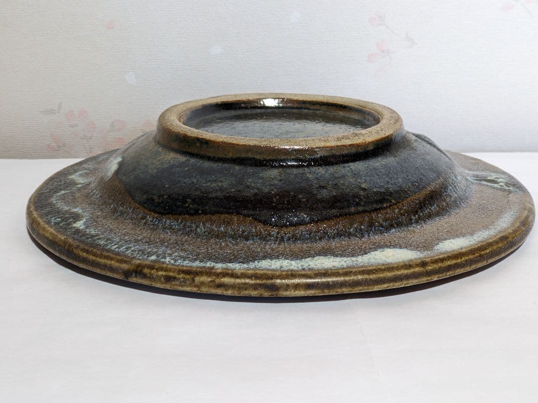 ♦民藝 益子焼 用の美 絶品！灰皿 水盤 花器 コレクション 骨董品アンティーク