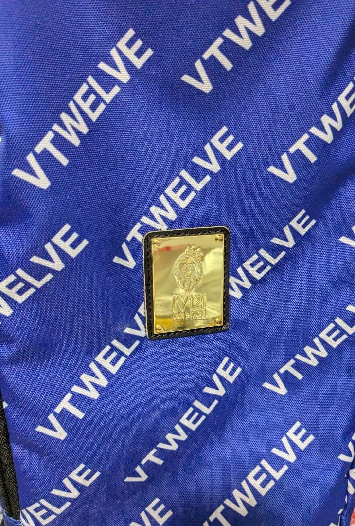 V12 自立キャディバッグ 8.5インチ ブルー