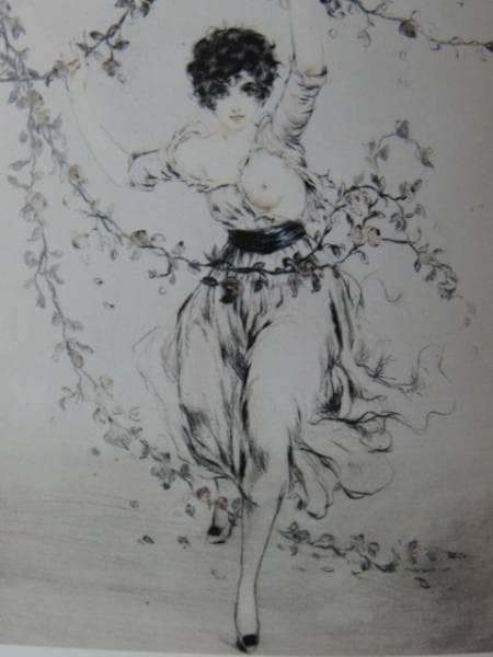 ルイ・イカール、アールデコ、春の再来、希少な限定版額装用画集より