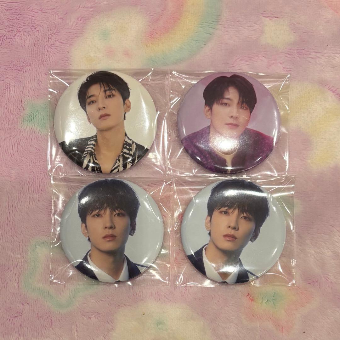 公*o様 ウォヌ dream 缶バッジ 4個まとめ売り