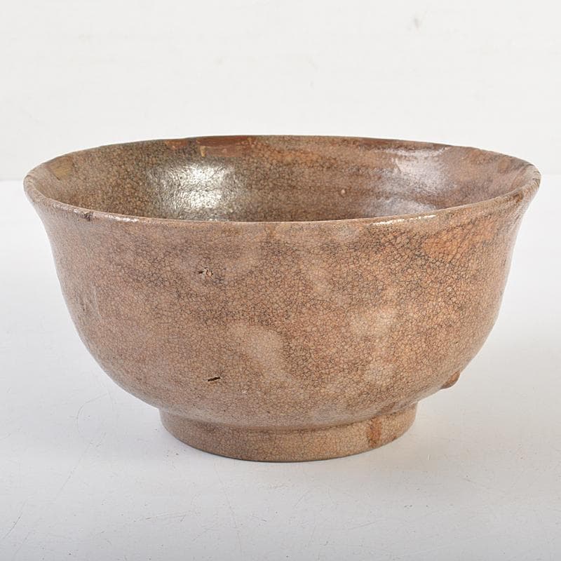 朝鮮美術　李氏朝鮮　後熊川茶碗　時代箱付　M　R7468