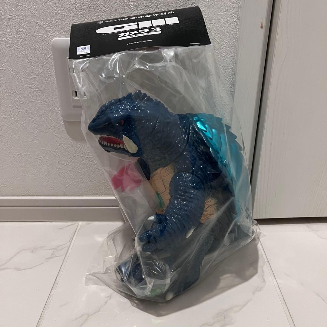 安楽安作　平成ガメラ　京都最終決戦版　メディコムトイ　ソフビ　新品未開封