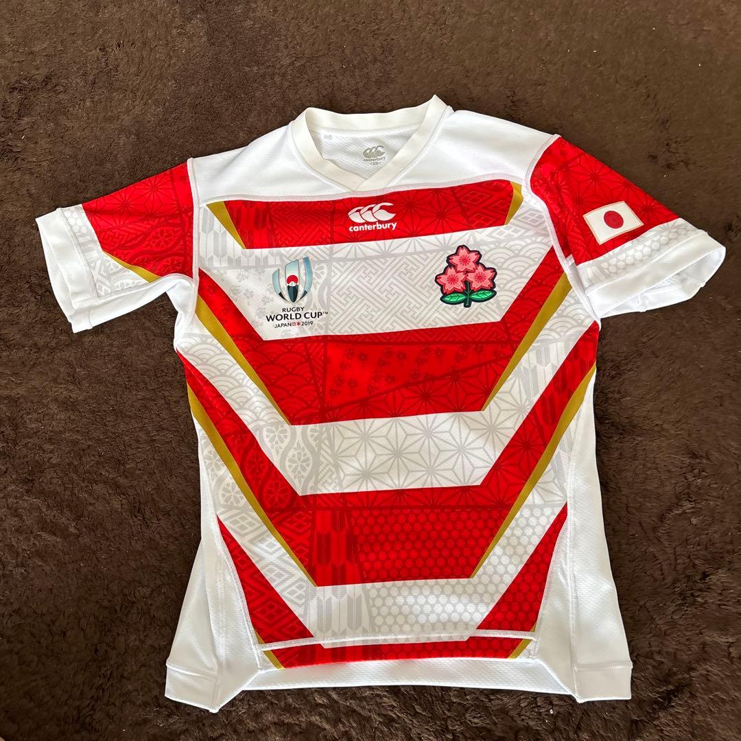 限定！ラグビー日本代表2019ワールドカップホームユニフォームXS/カンタペリー