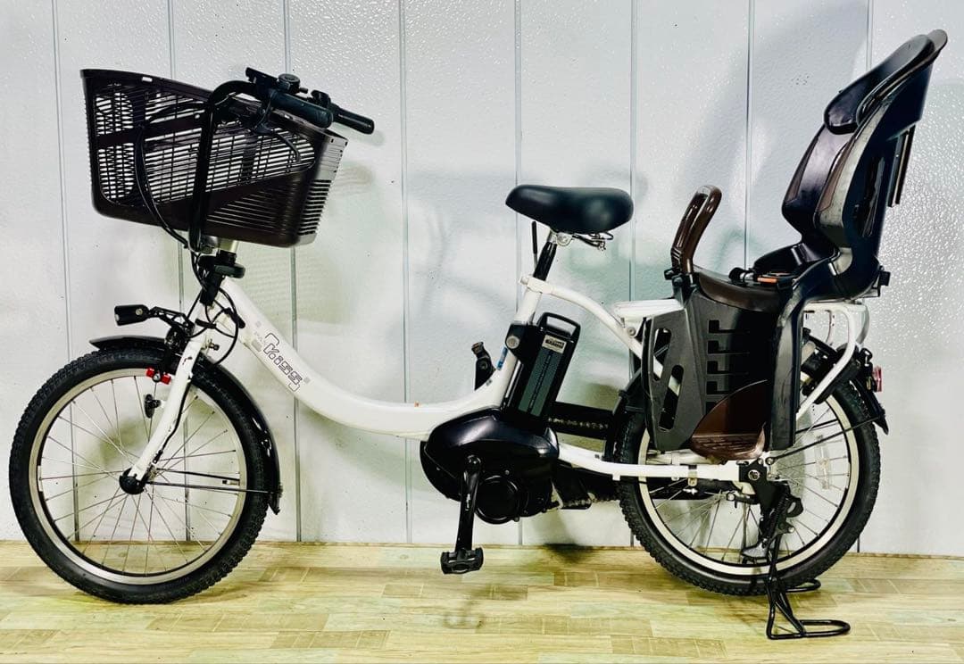 2871ヤマハ8.7アンペア3人乗り対応20インチ子供乗せ　電動アシスト自転車