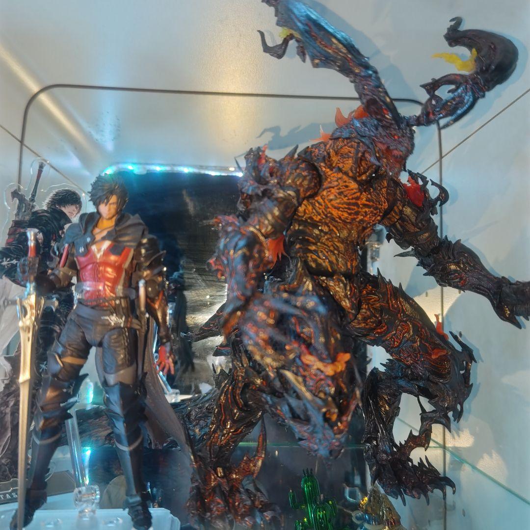 ファイナルファンタジー16　ブリングアーツ　クライヴ・ロズフィールド＆イフリート