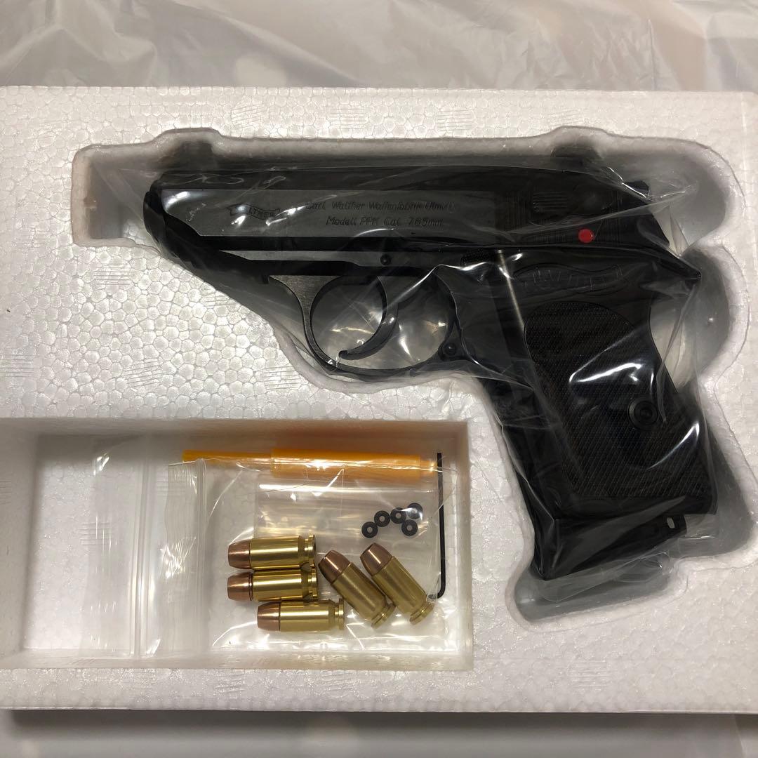 マルシン ワルサーPPK マットブラックABS モデルガン 最新ロット