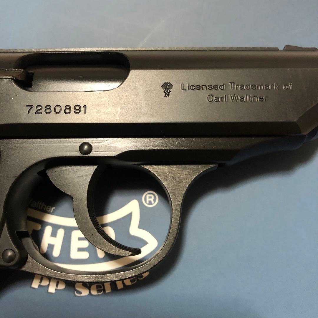 マルシン ワルサーPPK マットブラックABS モデルガン 最新ロット