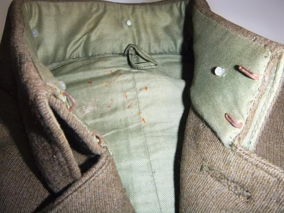 旧日本陸軍「士官用上着　制服」中古品