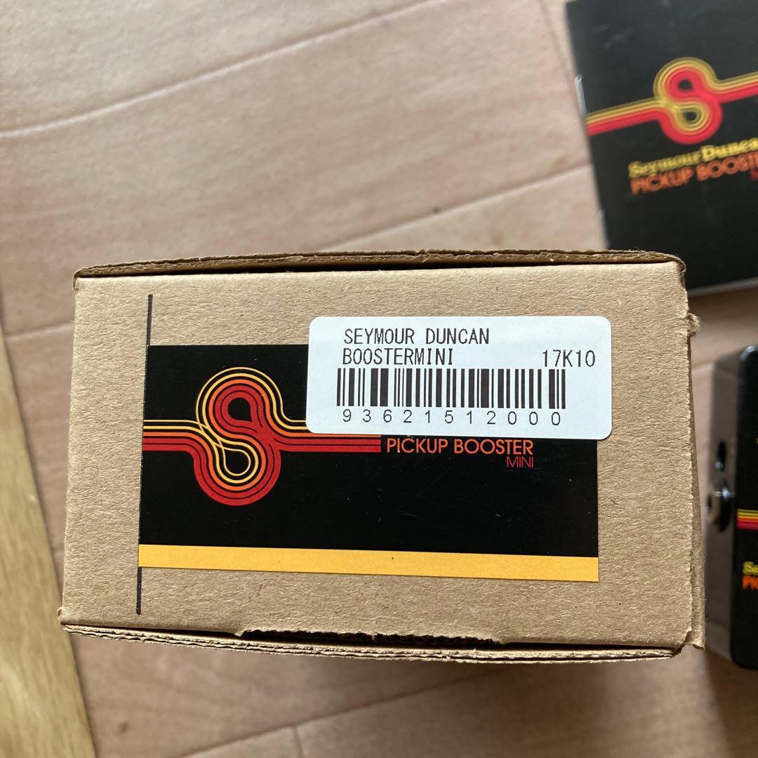 エフェクター　PICKUP BOOSTER miniブースター　セイモアダンカン