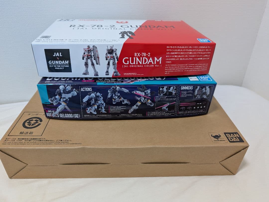 GUNDAM FIX FIGURATION 、 ガンダムJALカラーおまけ付き