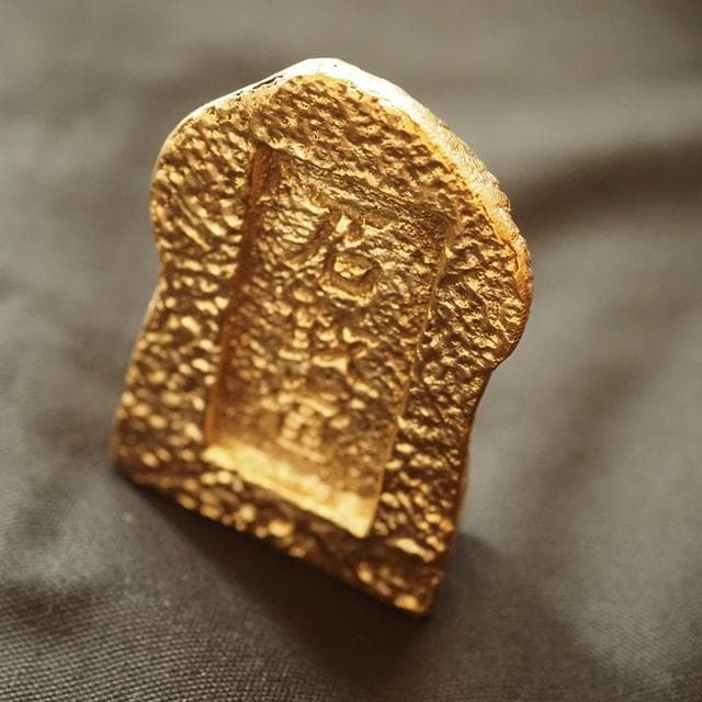 骨董品　アンティーク品　石敢富　昇天金工　魔除け　時代物　コレクション　80