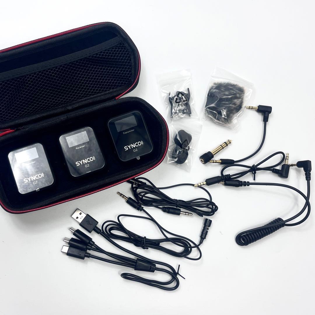 【セット】SYNCO G2 ワイヤレスマイク システム マイク