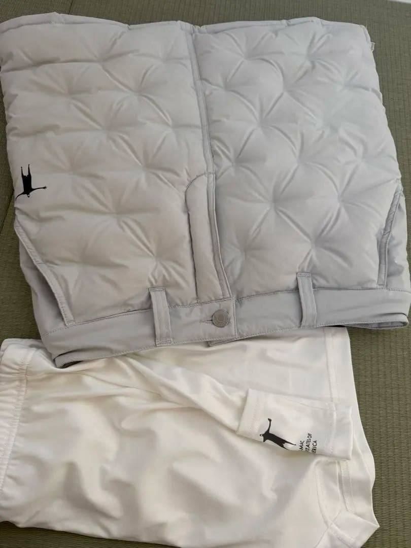 【ほぼ未使用】T-MAC キルティングダウンスカート&インナーショートパンツ
