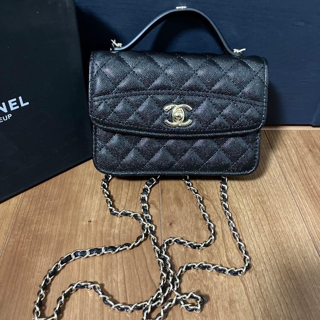 CHANEL 3wayバッグ　ブラック　リュック　ショルダー ハンドバッグ