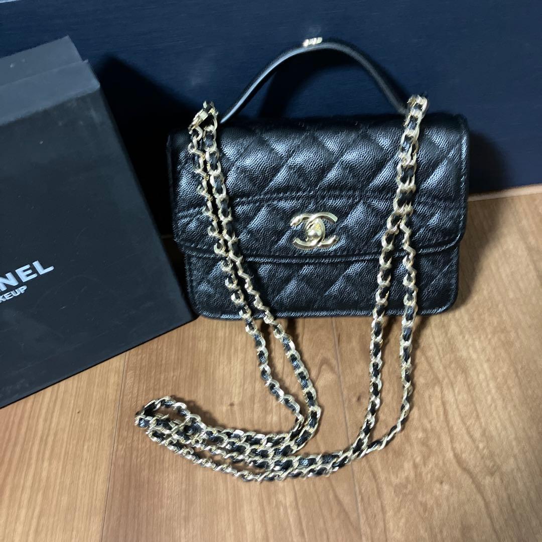 CHANEL 3wayバッグ　ブラック　リュック　ショルダー ハンドバッグ