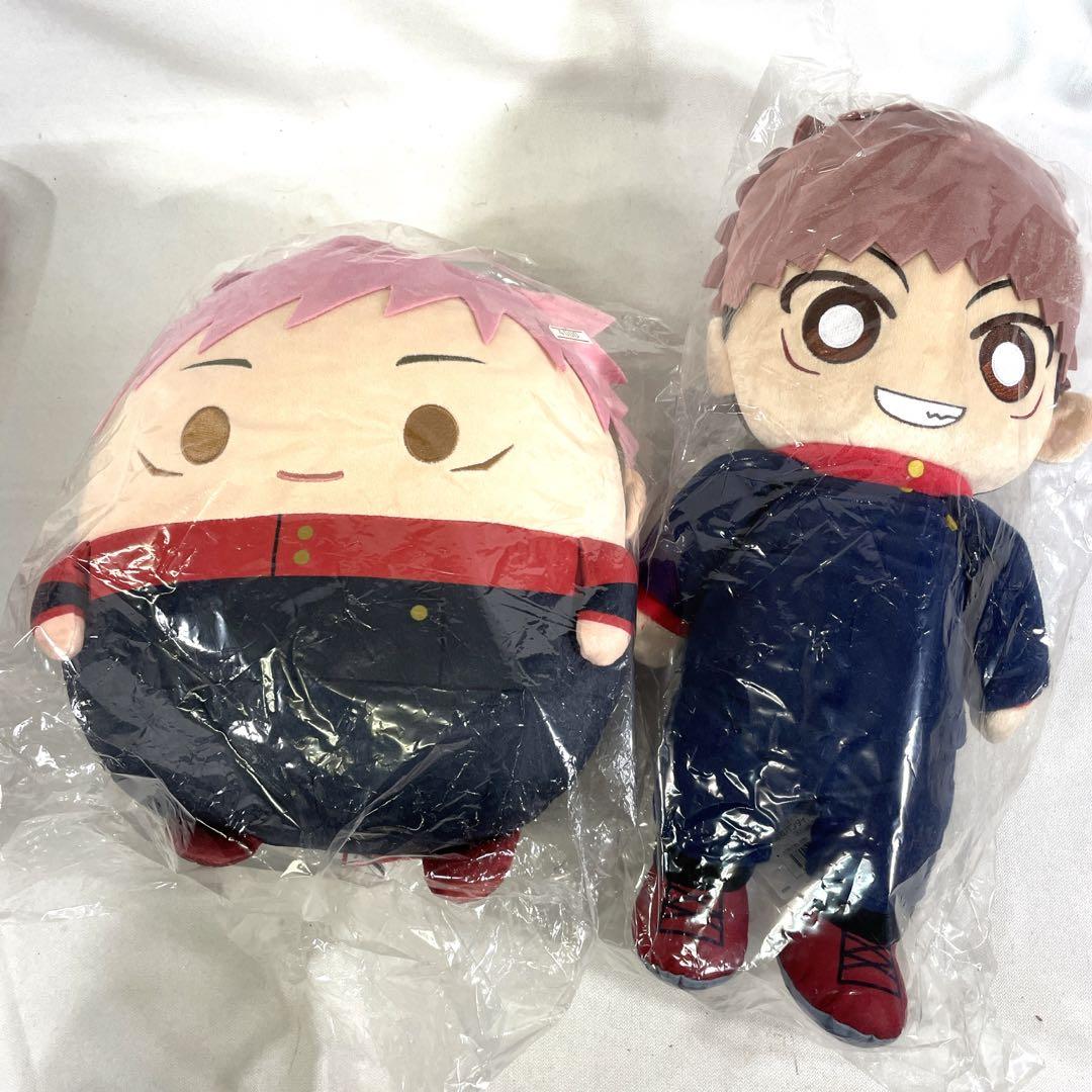 呪術廻戦　虎杖悠仁　ふわころりん　BIG くったり　ぬいぐるみ　新品　未使用