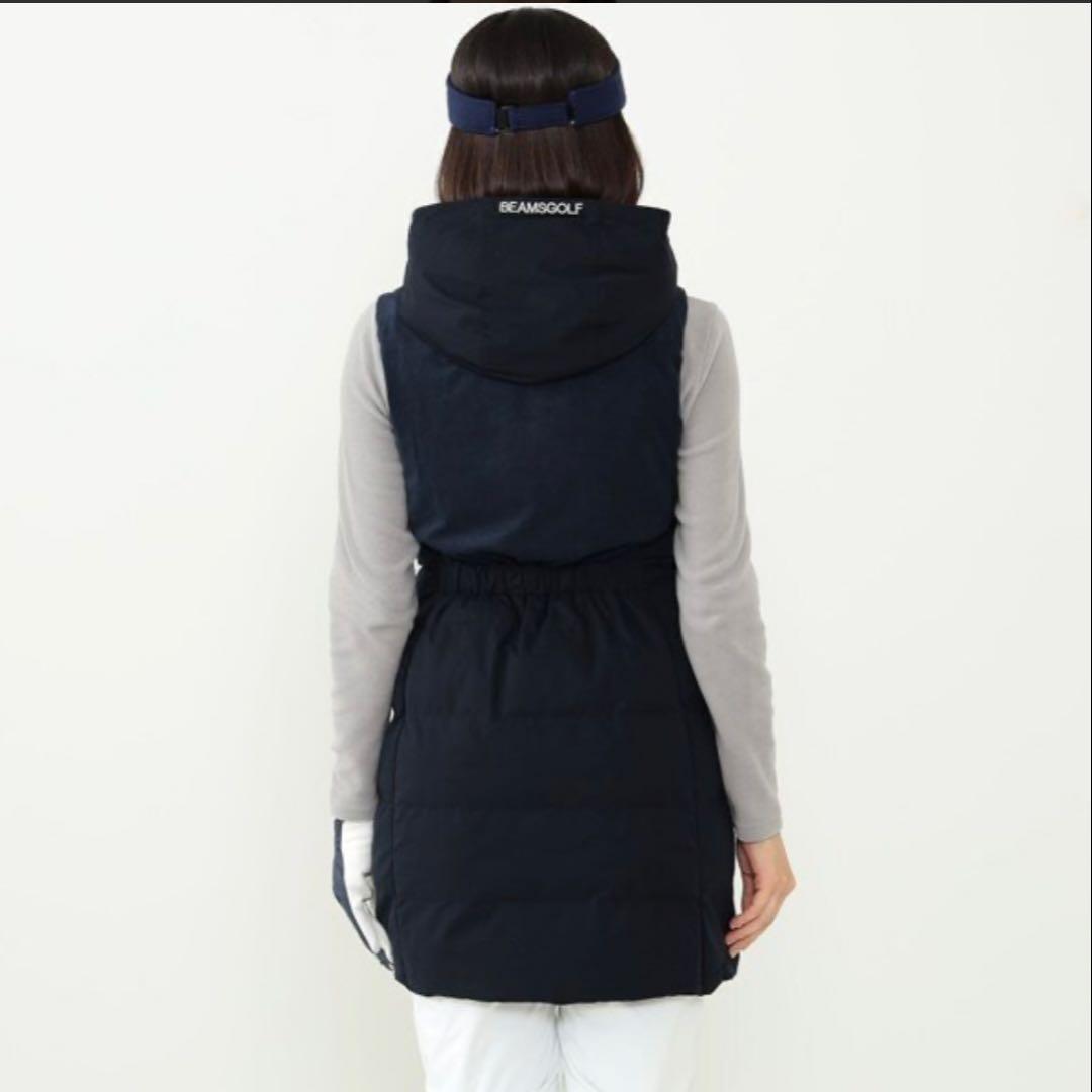 BEAMS GOLF ビームスゴルフスエードライク パデット ワンピース