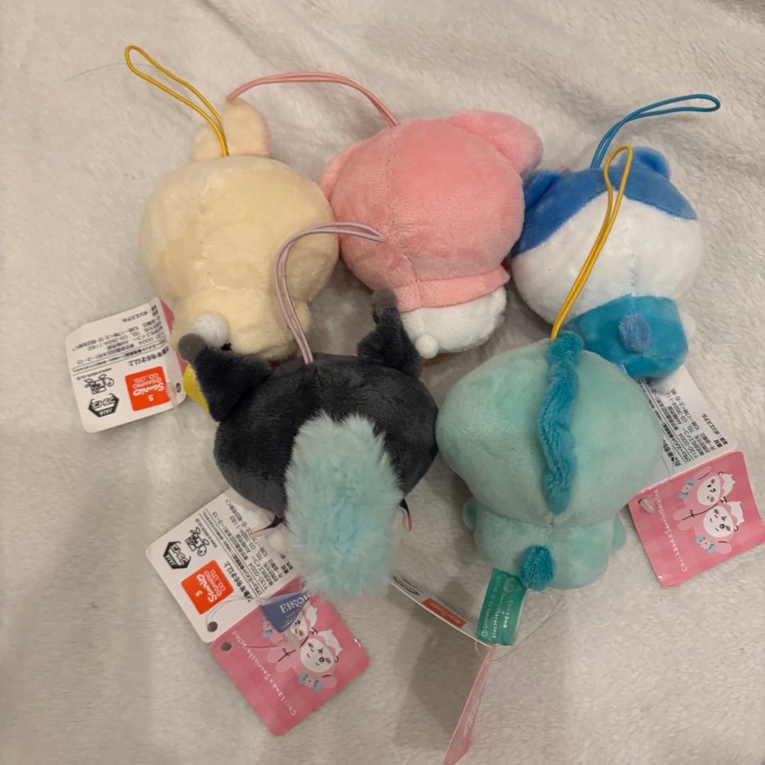 ちいかわ サンリオ マスコット プライズ ぬいぐるみ
