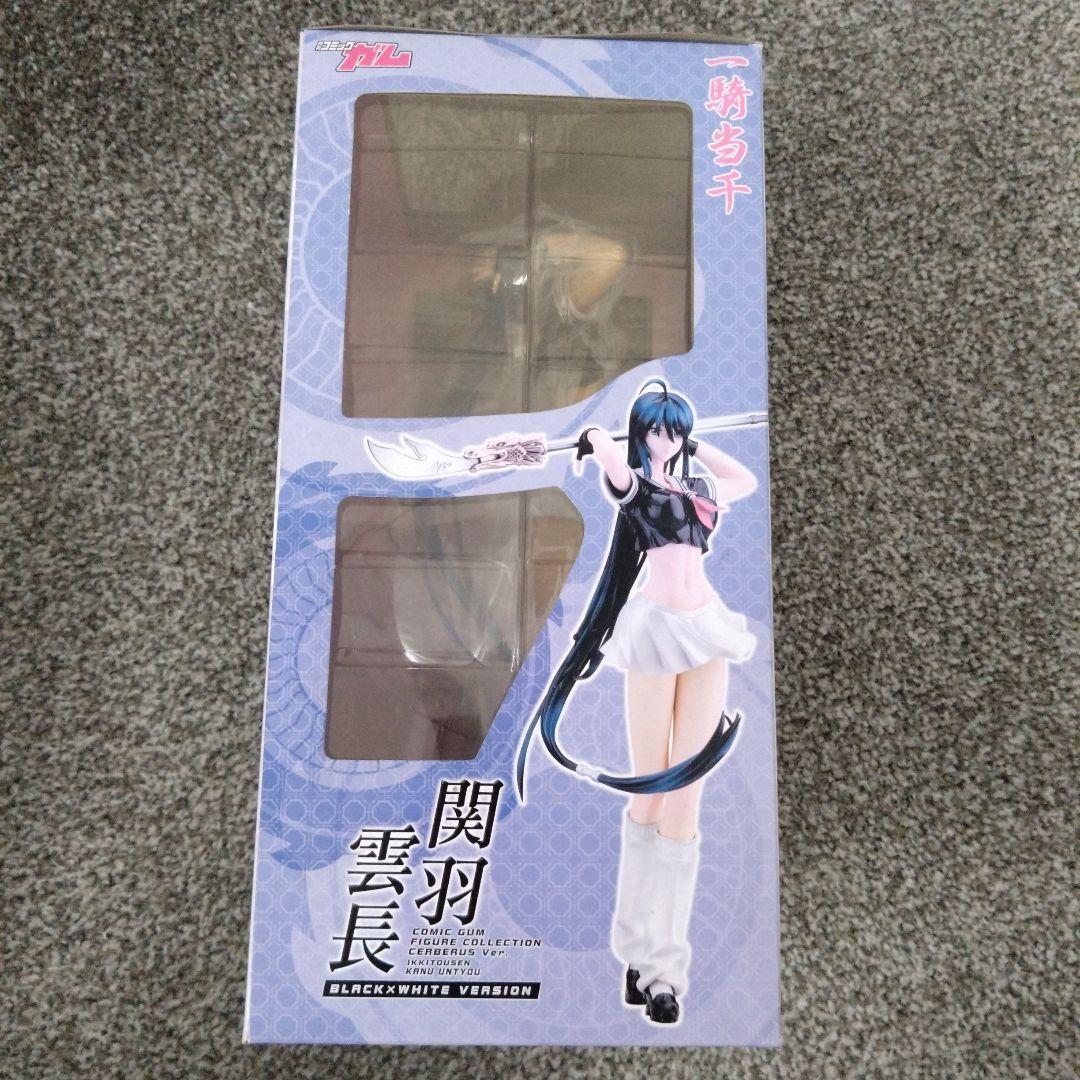 【新品未開封】一騎当千　関羽雲長　black×white　ver フィギュア