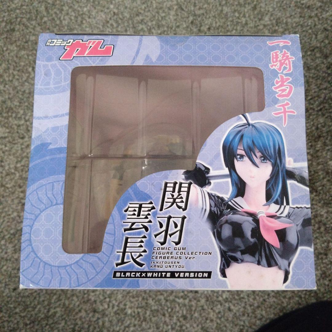 【新品未開封】一騎当千　関羽雲長　black×white　ver フィギュア