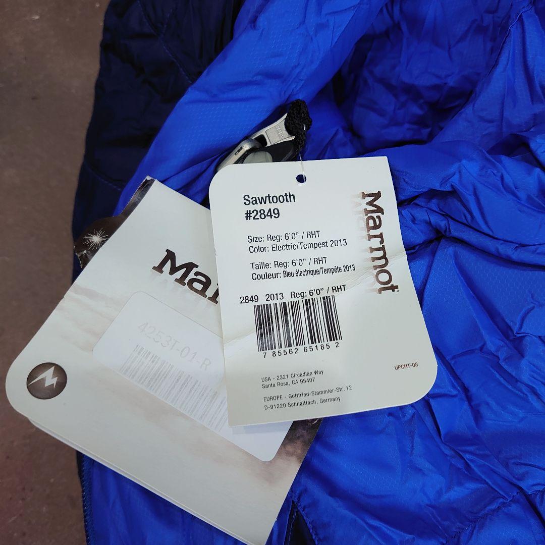 Marmot sawtooth Gossamer Down 15F シュラフ冬用