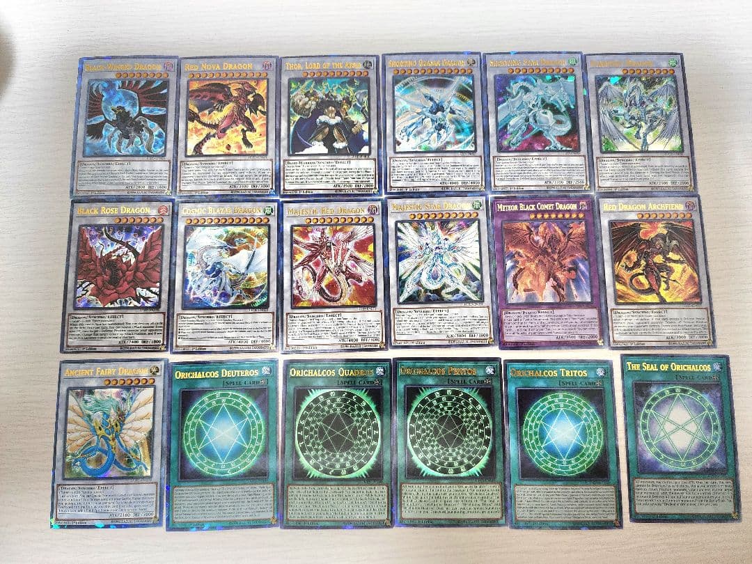 海外版　20th　遊戯王　カードセット72枚　ブルーアイズ　エグゾディア　三幻神