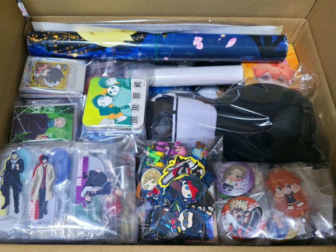 ノンジャンル 少年ジャンプ グッズ まとめ売り ２５０個以上 120サイズ