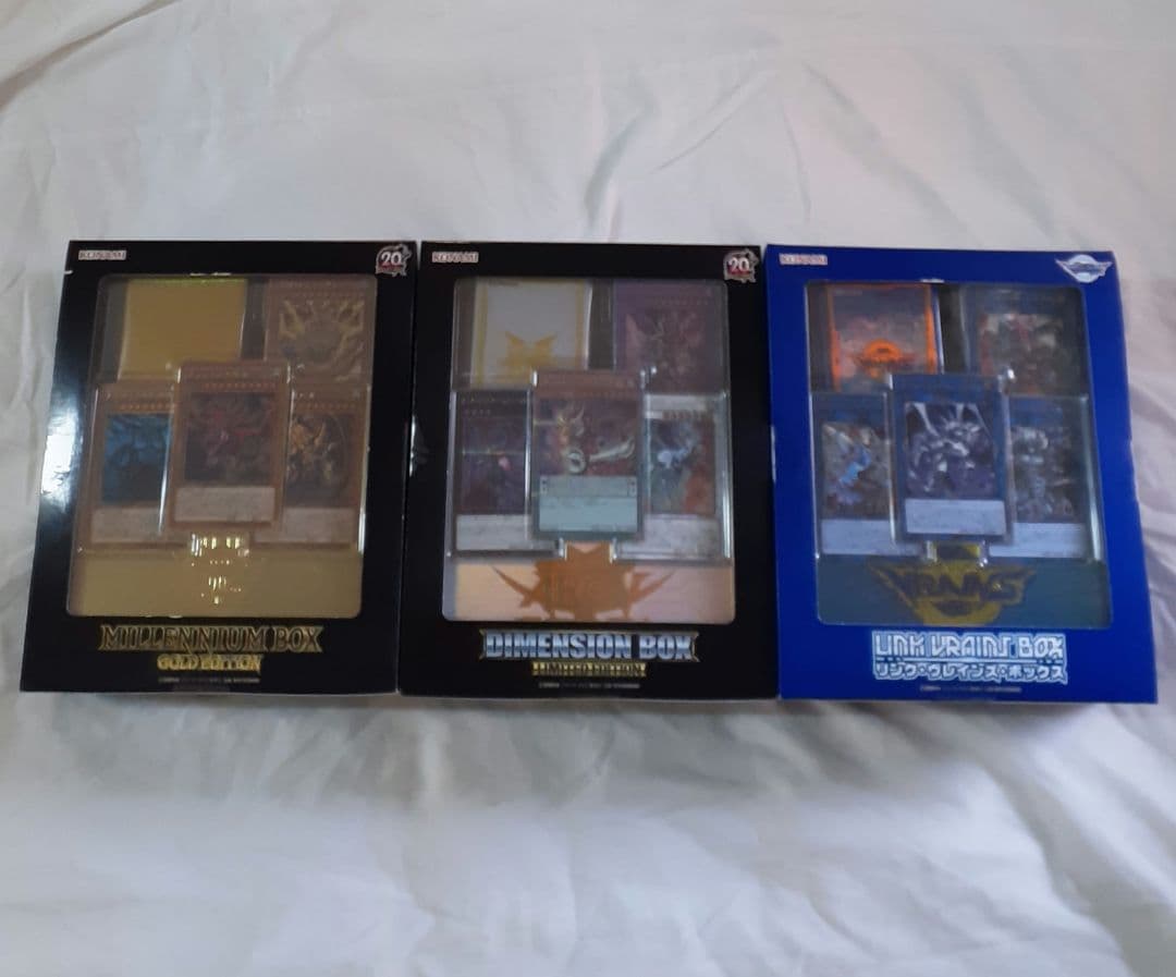 遊戯王　ミレニアムボックス ゴールドエディション 他3BOXセット