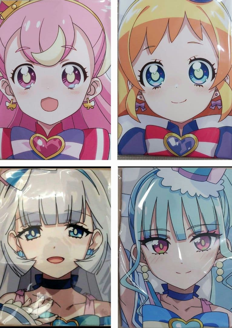 【最終価格】富士浅間堂 わんだふるぷりきゅあ！ 『抱き枕カバー 4種セット』