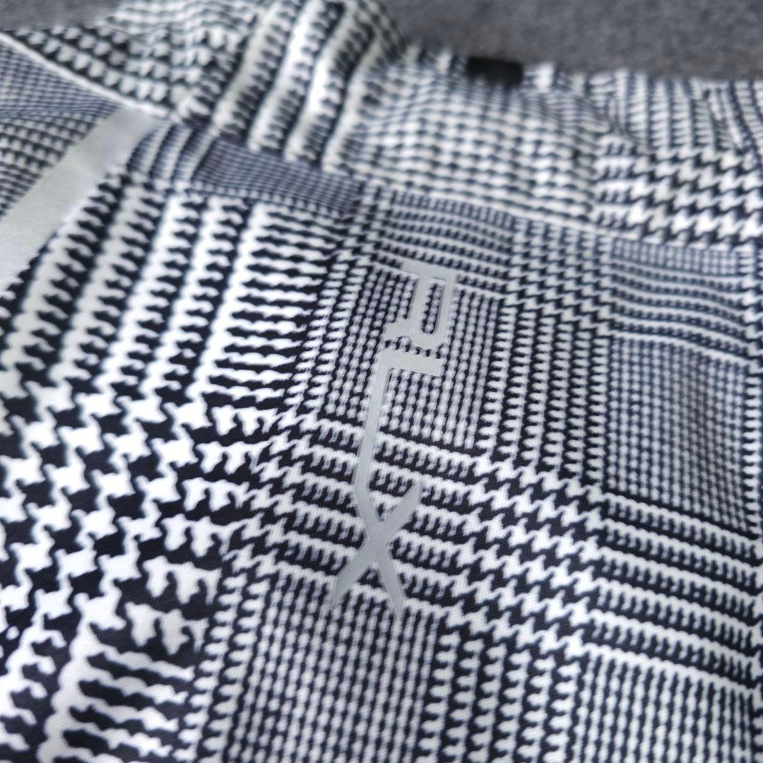 近年 RLX ポロラルフローレン グレンチェック柄撥水ブルゾンジャケット XL