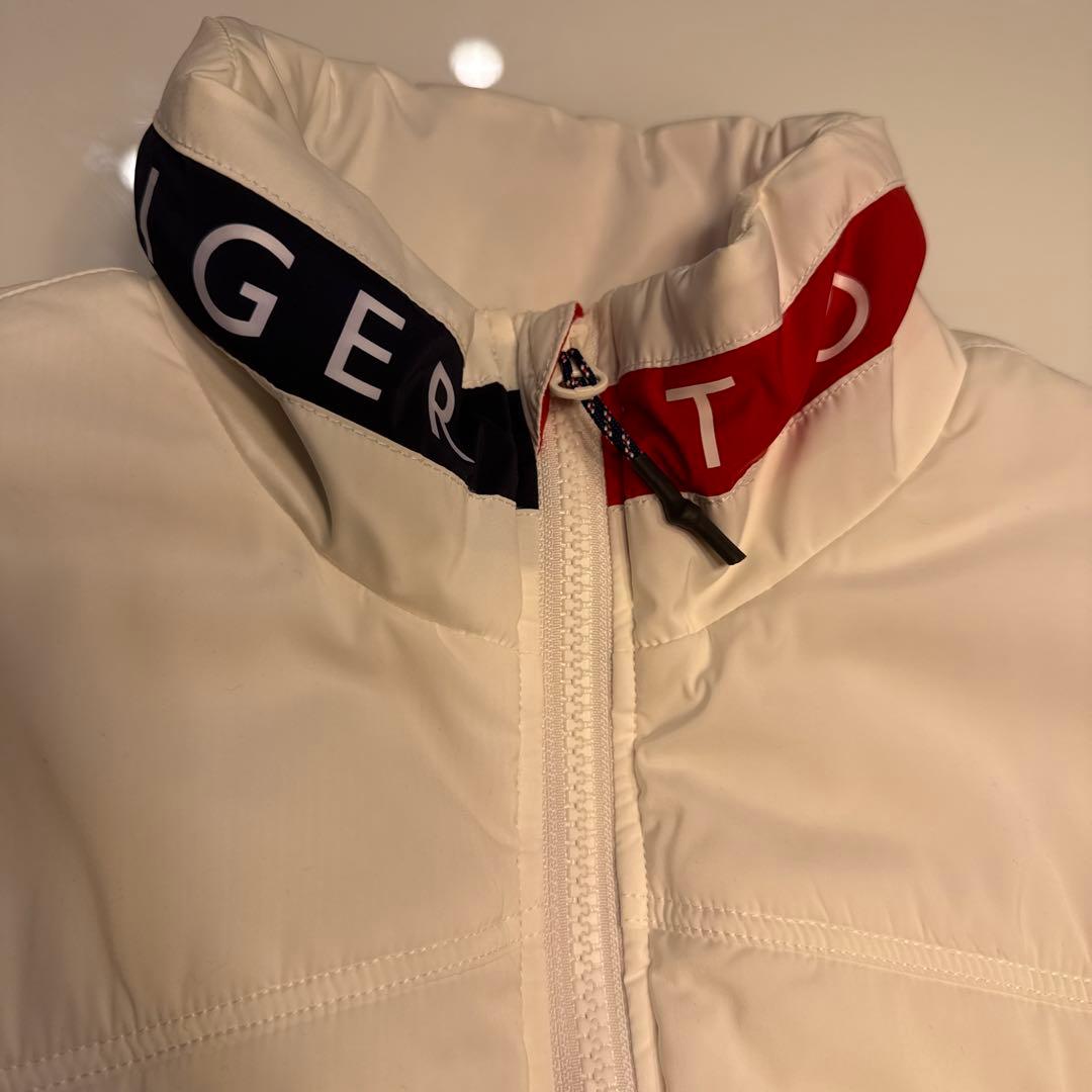  ゴルフ　ベスト　ダウン　白