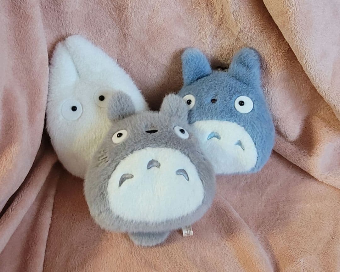 となりのトトロ ふわふわ がまぐち 小トトロ　中トトロ　大トトロ セット