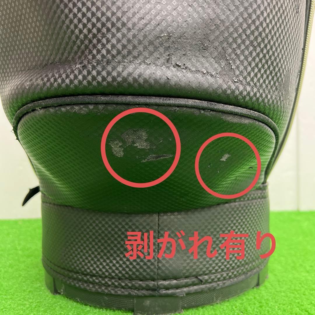 ゼクシオ　XXIO ブラック　メンズ　9インチ ゴルフバッグ　キャディバッグ