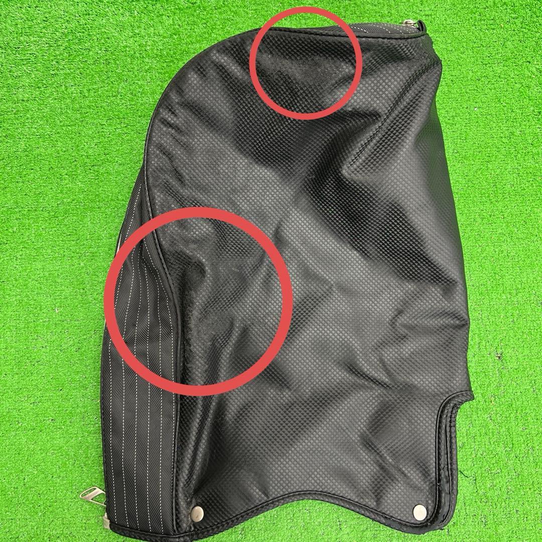 ゼクシオ　XXIO ブラック　メンズ　9インチ ゴルフバッグ　キャディバッグ