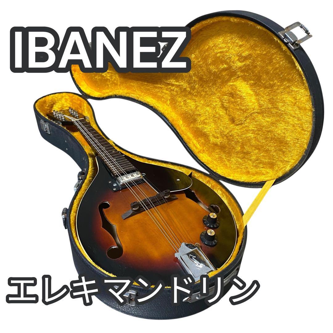 【希少品】IBANEZ エレキマンドリン　ハードケース付　マンドリン