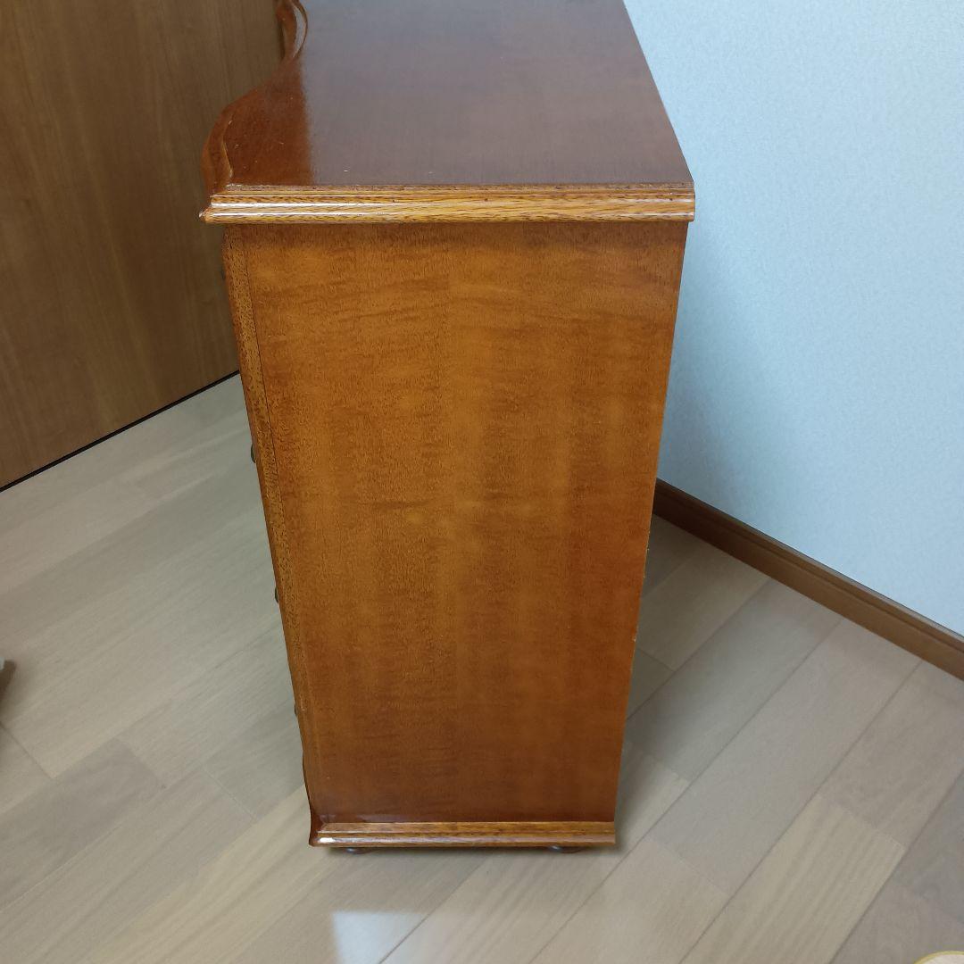 イタリア製 タロッコ モーレンス 4段チェスト 象嵌 アンティーク