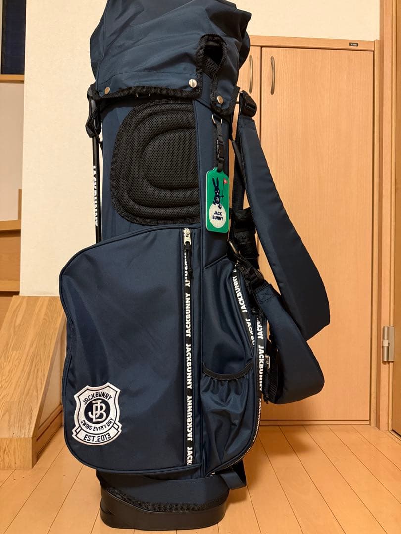 JACK BUNNY キャディバッグ ネイビー