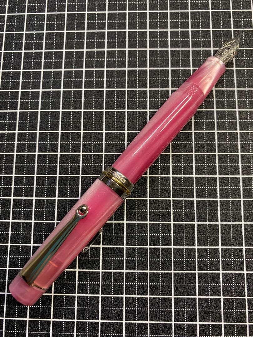 DELTA Vintage-collection Pink 万年筆　字幅F