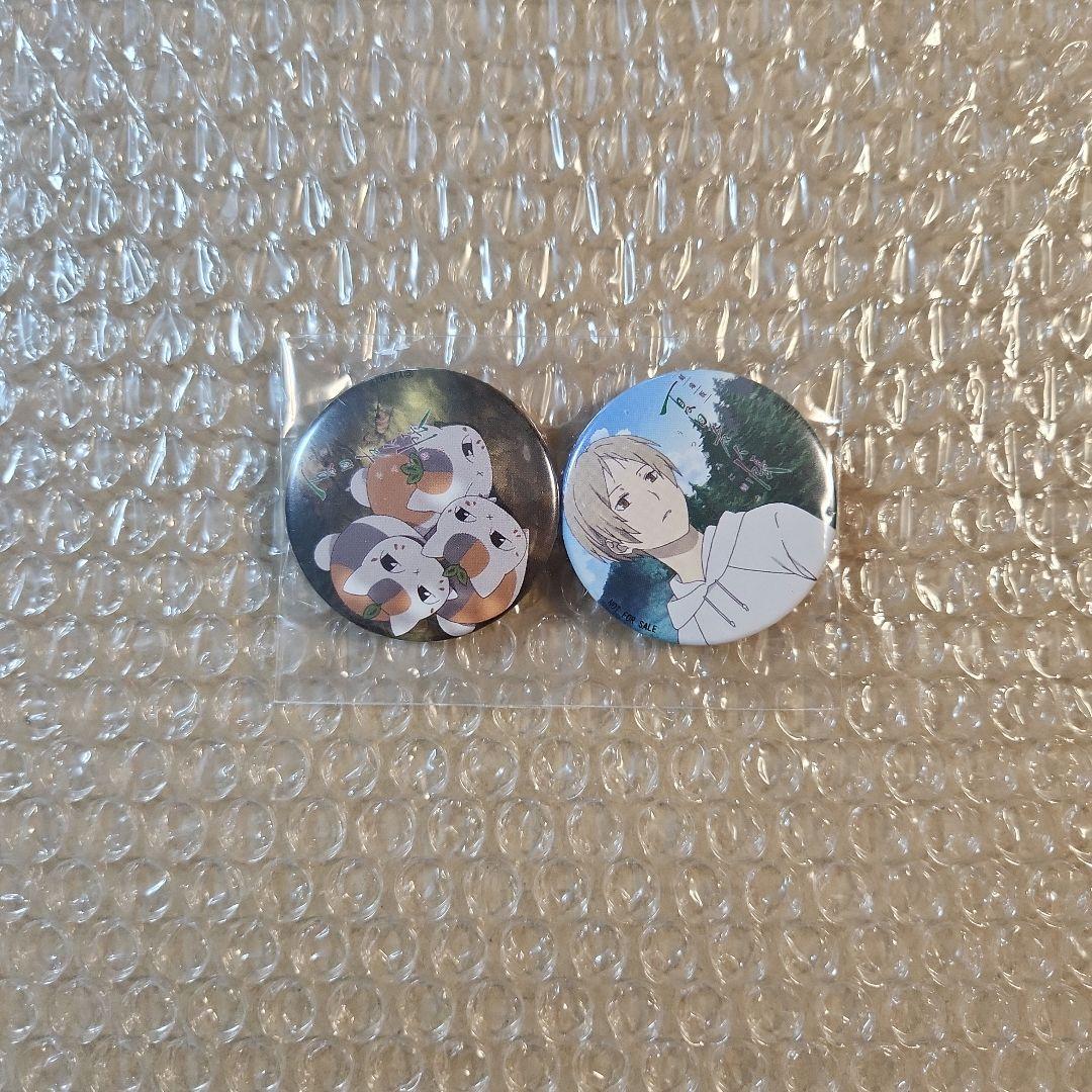 夏目友人帳 BD特典 缶バッジ