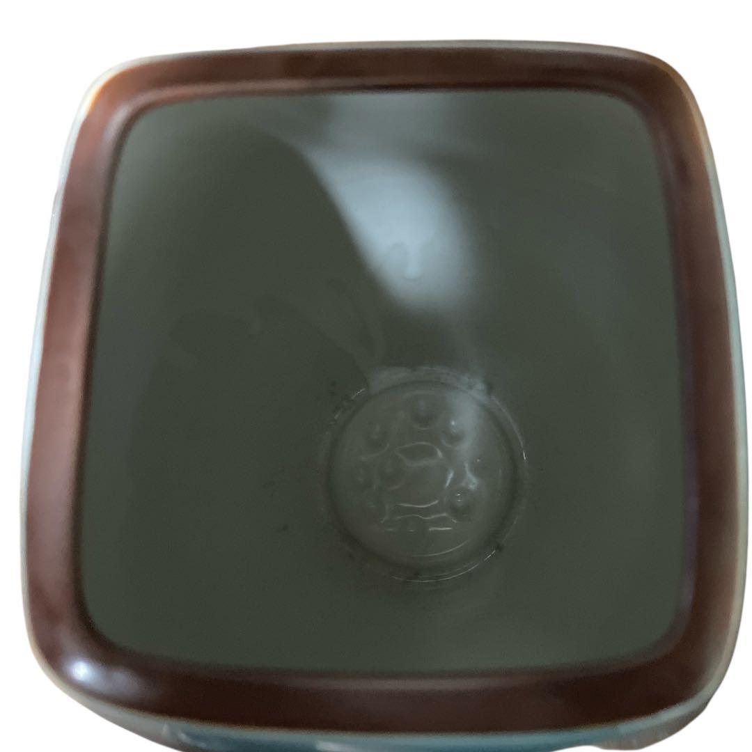 特価！九谷焼　日本陶彩　宗秀窯　釉裏銀彩　8号花瓶