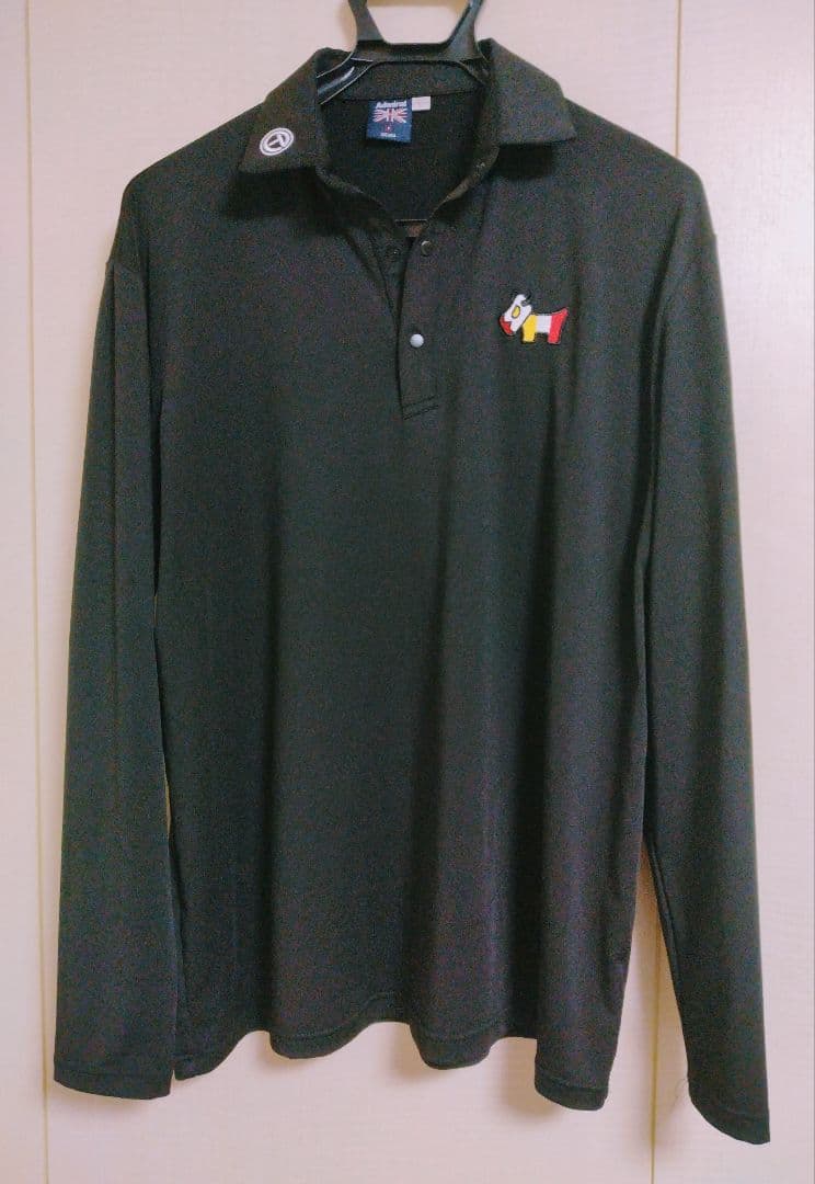 SCOTTY CAMERON サークルT ブラック長袖ポロシャツ