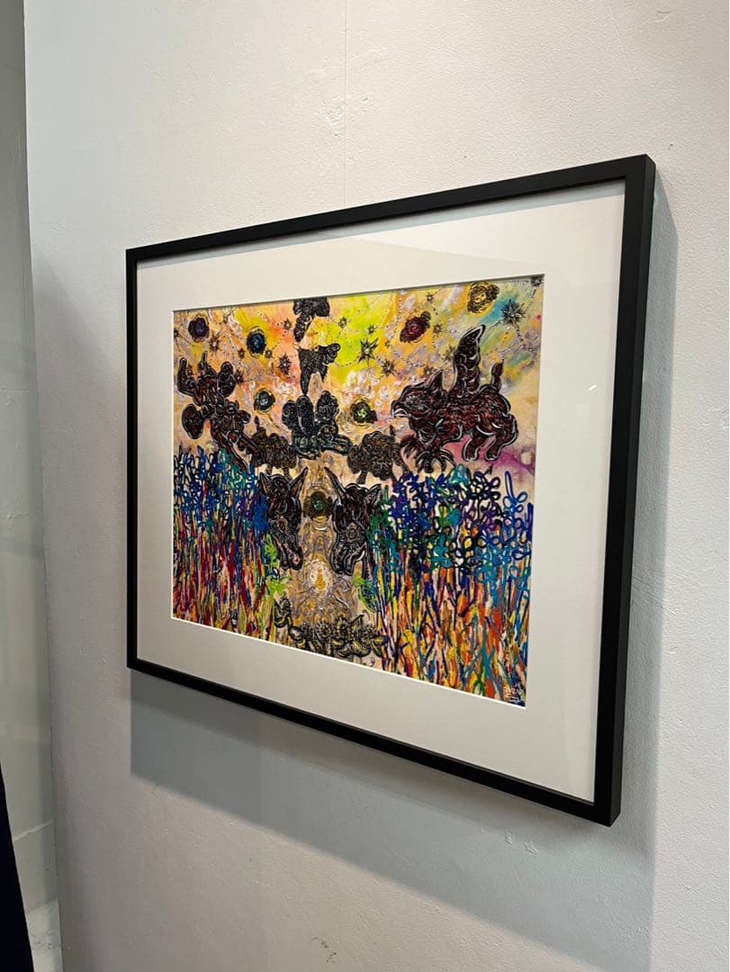 小松美羽　ネオシルクスクリーン