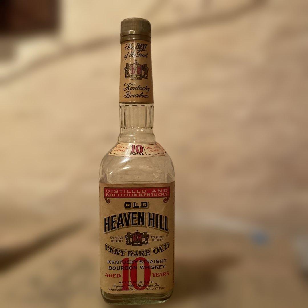 激レア、バーボン、空瓶