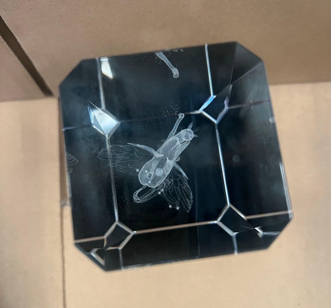 クリスタルユニコーンの置物