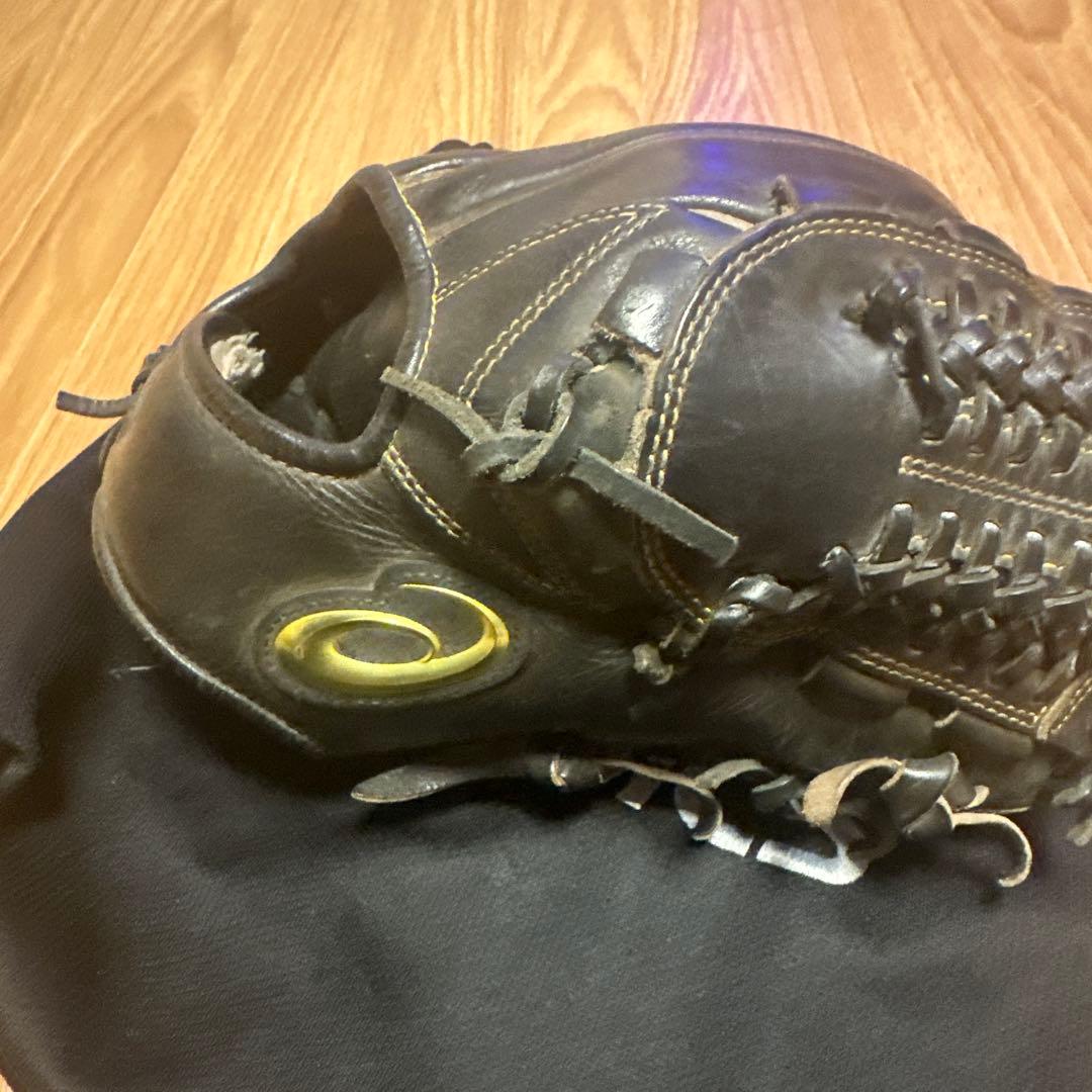 アシックス 硬式野球グローブ ブラック