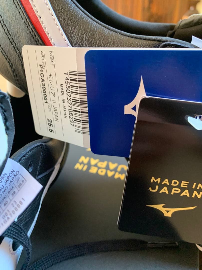 ミズノモレリア2Japan 25.5