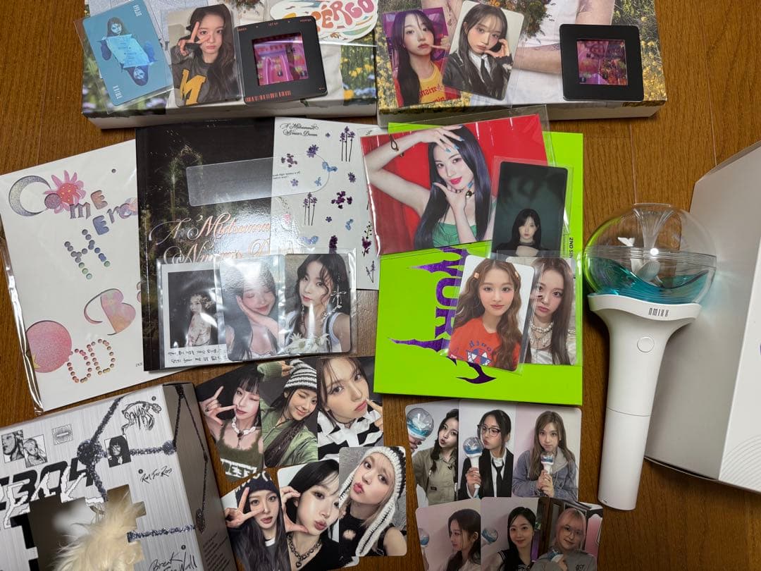 K-POP アイドルグッズセット NMIXX ペンライト