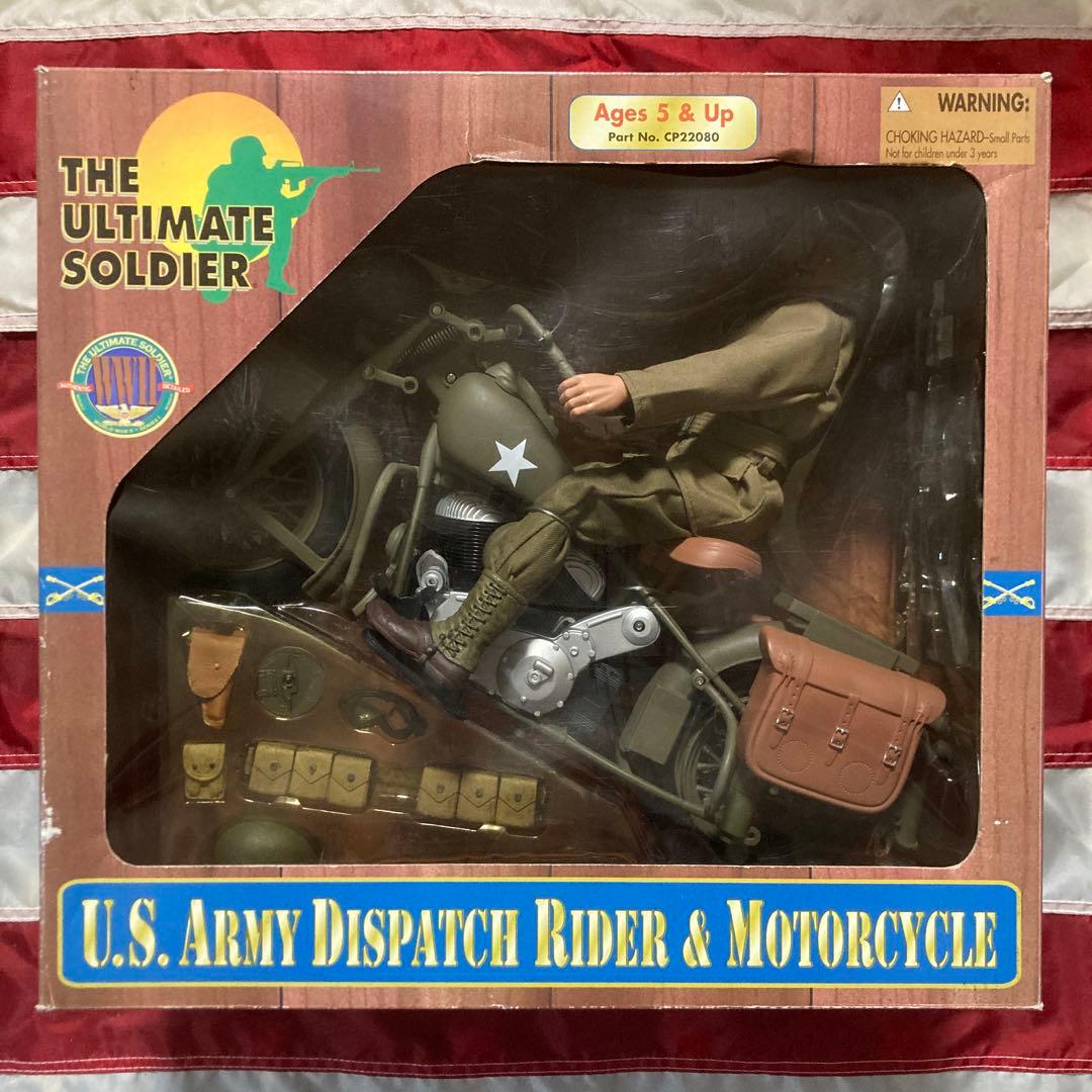 21stセンチュリートイズ製アメリカ陸軍オートバイ伝令兵&インディアン741B