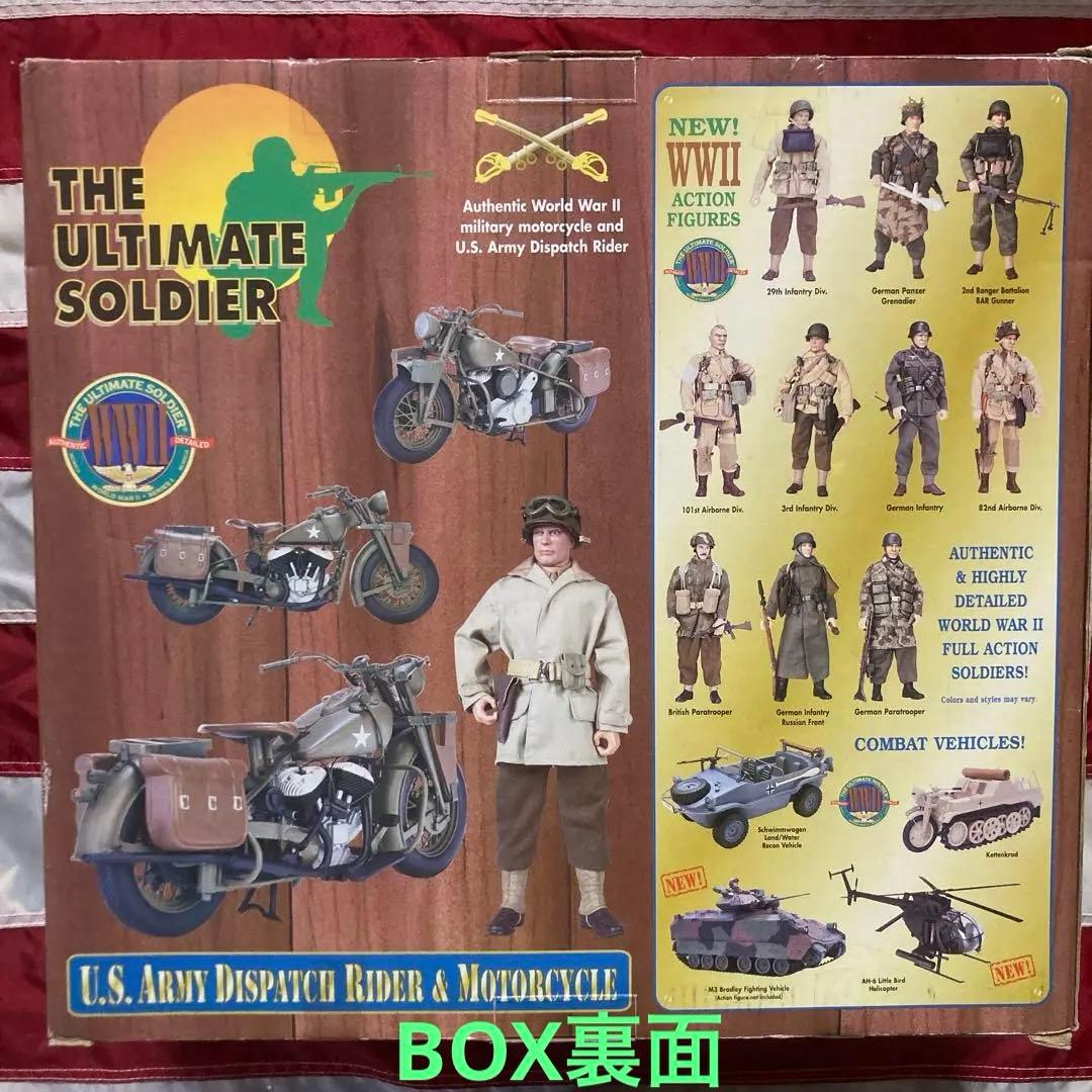 21stセンチュリートイズ製アメリカ陸軍オートバイ伝令兵&インディアン741B