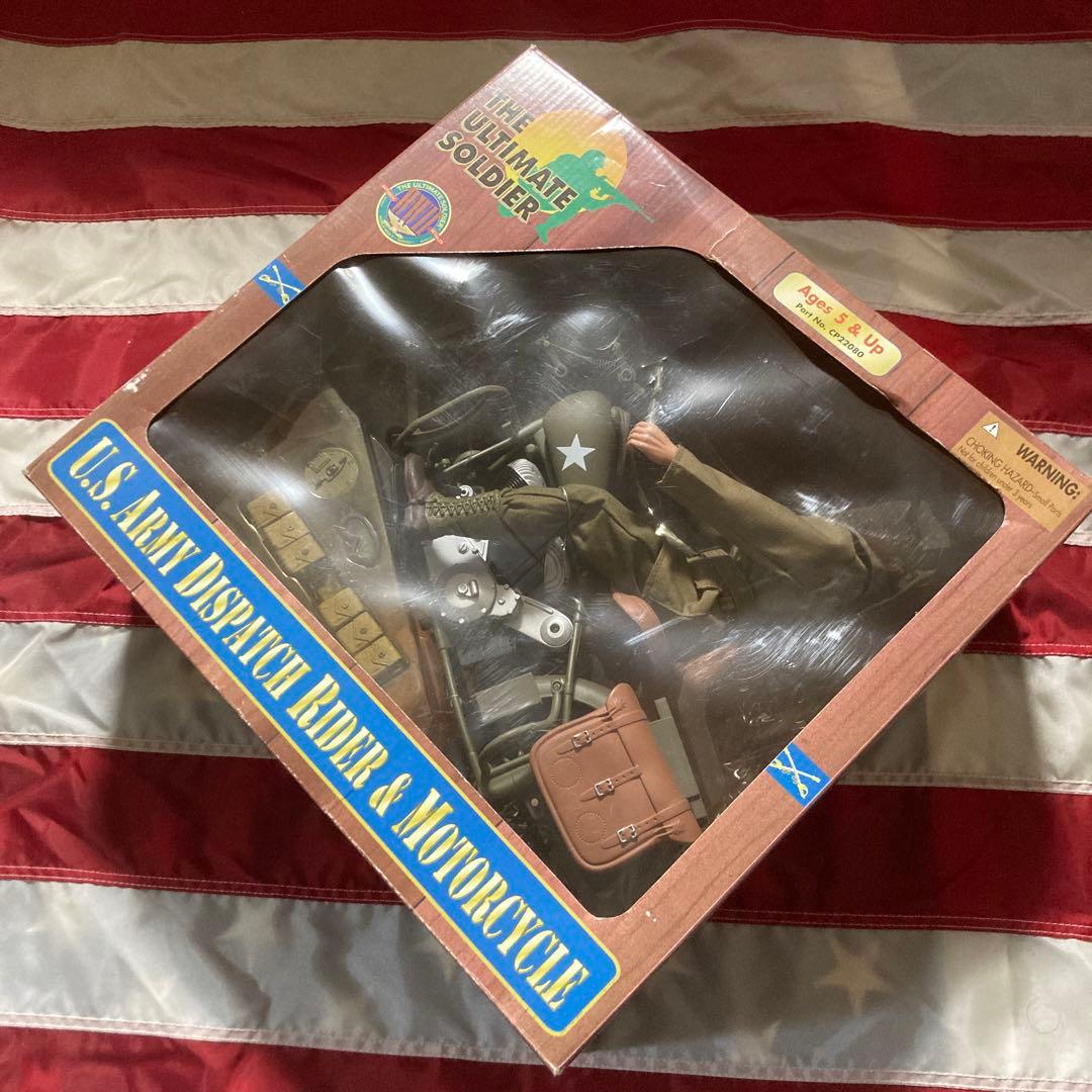 21stセンチュリートイズ製アメリカ陸軍オートバイ伝令兵&インディアン741B